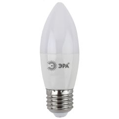 Лампа светодиодная LED B35-9W-860-E27 (диод, свеча, 9Вт, хол, E27 (10/100/3500) ЭРА Б0031410