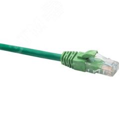 Шнур коммутационный U/UTP категория 5e LSZH нг(А)-HF 1,0 м, зеленый DATAREX Datarex DR-181207