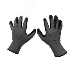 Перчатки Старт (NY1350-G/BLK) размер 8 SCAFFA 00-01018558