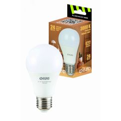 Лампа светодиодная LED 24Вт E27 3000K груша 230/50 ФАZA 5038448
