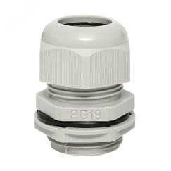 Сальник PG19 IP54 (2 шт) d отв. 23 мм / d провод. 12-15 мм PROxima EKF plc-pg-19-2-r