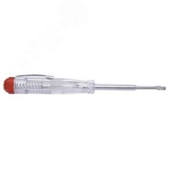 Тестер напряжения контактный 100-500V, прозрачный, STEKKER TST500-3
