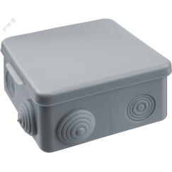 Коробка NSS-DB-100-100-50-8-GR распаячная открытого монтажа Navigator Group 93248