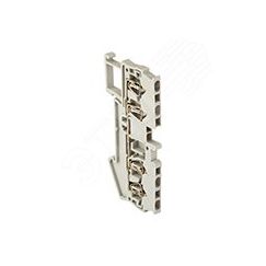 Колодка клеммная самозажимная JXB-ST-1.5 17.5A 4 вывода серая PROxima EKF plc-jxb-st-1.5-4