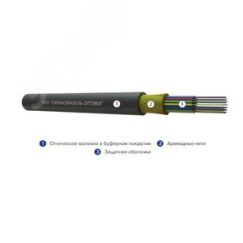 Кабель волоконно-оптический ОКВнг(А)-HF-РД-24(G.657.A) СаранскОптика ОКВнг(А)-HF-РД-24(G.657.A)