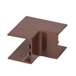 Угол внутренний (25х25) (4 шт) Plast под темное дерево EKF ibd-25-25x4