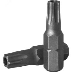 Вставка-бита 1/4''DR T-TORX®, T27H, 25 мм Ombra 514827