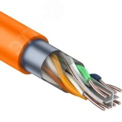 Кабель витая пара FTP 4PR 23AWG CAT6 нг(А)-HF (бухта 305 м), REXANT REXANT 01-0151