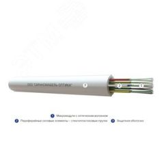Кабель волоконно-оптический ОКВнг(А)-HF-РМ-8х6(G.657.А) СаранскОптика 49030954