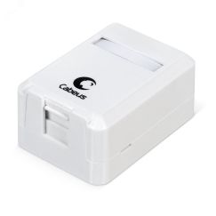 Корпус внешней настенной розетки на 1 Keystone Cabeus MB-1