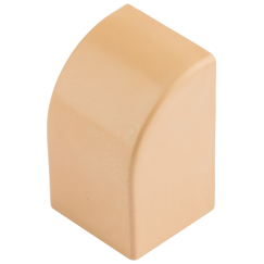 Заглушка (25х25) (4 шт) Plast под светлое дерево EKF ecl-25-25x4