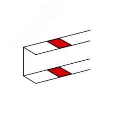 Накладка на стык профиля 50 DLP Daccord/Legrand 10696