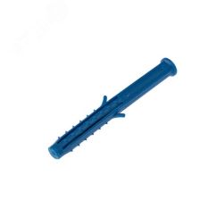 Дюбель распорный 6х60мм. синий. полипропилен (100 шт/уп) Kranz KR-01-3618-009