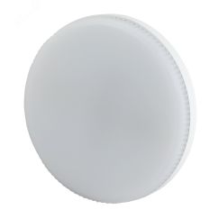 Лампочка светодиодная RED LINE LED GX-6W-840-GX53 R (10-PACK) GX53 6Вт таблетка нейтральный белый свет ЭРА Б0052658