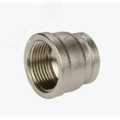 Муфта ВВ 1/2'х3/8' переходная, никелированная Aquadeel BFN-006-203