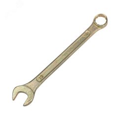 Ключ комбинированный 12 мм, желтый цинк REXANT 12-5807-2