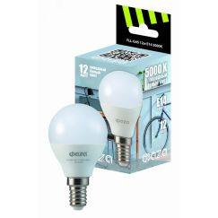 Лампа светодиодная LED 12Вт E14 5000K шар 230/50 ФАZA 5038592