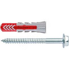 Дюбель с шурупом DUOPOWER 8х65 S Fischer 538246