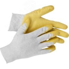 Перчатки трикотажные PROTECT STAYER 11408-XL