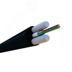 Кабель волоконно-оптический 9/125 (G.652D) одномодовый8 волоконодномодульный Hyperline FO-STFR-OUT-9-8-PE-BK