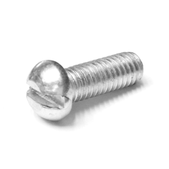Винт с плоским шлицем М6х20, нерж. сталь А4