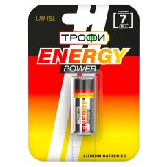 Батарейка Трофи LR1-1BL ENERGY POWER Alkaline (12/144/9504) ЭРА Б0029643