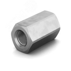 Гайка М10 DIN 6334 соединительная, класс прочности 6, термодиффузия OSTEC 569109