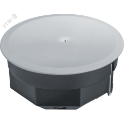 Коробка NSS-DB-HW-103-50-BL распаячная скрытого монтажа с мет. лапками и крышкой черная d103х50 Navigator Group 93764