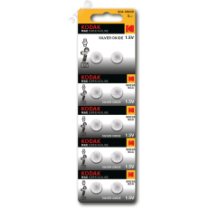 Батарейка Kodak SG4 (377) SR626, SR66 MAX Silver Oxid Button Cell (10/100/2000) KODAK Б0053484