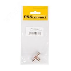 Переходник антенный, (3-гнезда F), тройник PROconnect REXANT 05-4204-4-7