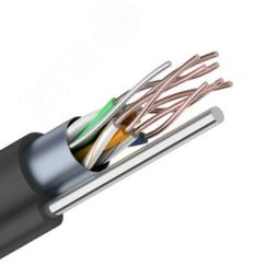 Кабель LAN CADENA PRO FTP4-CAT5e OUT 305 м, черный с тросом Cadena F4PE305Rwr_PRO