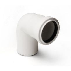 Отвод для малошумной канализации 50x87.5 град. PRO AQUA ST100587W