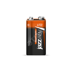 Элемент питания 6F22 (крона) солевой JAZZway Heavy Duty JazzWay 5004122