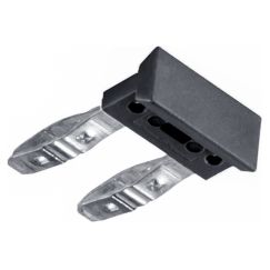 2-полюсный шинный соединитель для колодок с клеммами push-in IR- B1/B2/B4-PT и IRM-B-PT, черный цвет
