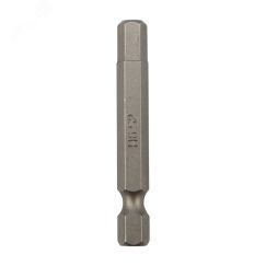 Бита шестигранная HEX-6х50 мм для шуруповерта (упак. - 10 шт.) Kranz KR-92-0424