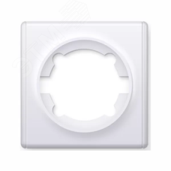 Рамка одинарная, цвет белый (серия Florence) OneKeyElectro 2172782