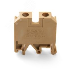 LD551-3-100 ЗНИ Зажим наборный изолированный (винтовой) 10,0 мм2 (JXB 10), бежевый STEKKER LD551-3-100 39936