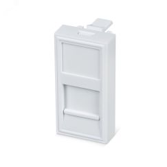Вставка 45x22,5 (Mosaic) для 1 модуля формата Keystone Jack Cabeus FP-22,5-1M