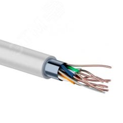 Кабель витая пара PROconnect LIGHT FTP 4PR 26AWG CAT5 (бухта 305 м) REXANT 01-0148