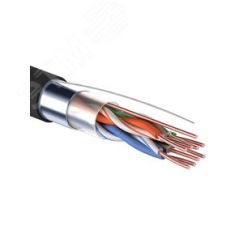 Кабель витая пара PROconnect FTP 4PR 24AWG, CAT5e, OUT (бухта 305 м) REXANT 01-0154
