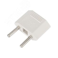 Переходник сетевой плоский Тефаль,белый,1шт       листер REXANT 11-1041-01