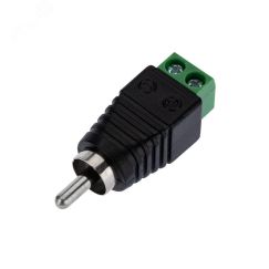 Разъем штекер RCA с клеммной колодкой,, REXANT 14-0413