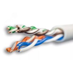 Витая пара Standard UTP 5e 4x2xAWG24 Cu PVC In. 305м СУПР 01-0328-9