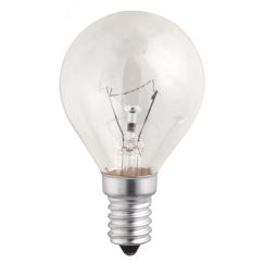 Лампа накаливания P45 240V 60W E14 clear JazzWay 3320270