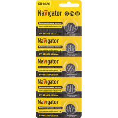 Батарейка NBT-CR1620-BP5 Navigator Group 94780