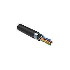 Витая пара F/UTP кат.5E 24AWG 4 пары LDPE 1м черный (305м) РФ GENERICA