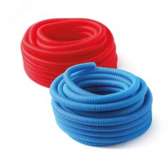 Труба гофрированная 43 синяя, для трубы 32, бухта 30м PRO AQUA PECP4332B