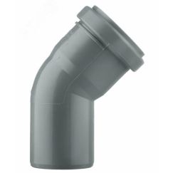 Отвод (полипропилен)  40x45град. PRO AQUA 110445