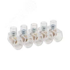 Зажим концевой винтовой изолир КЗВИ 2,5 кв мм (5х1) 20шт, REXANT REXANT 07-5701