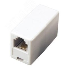 Проходной телефонный адаптер RJ-14(6P4C) (гнездо-гнездо), REXANT 03-0022